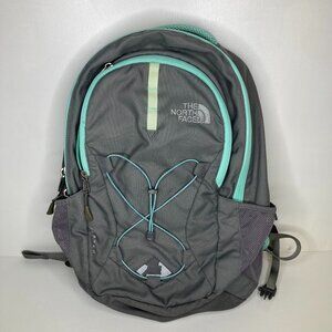 The North Face Jester Backpack Everyday Travel Pack Gray Teal School